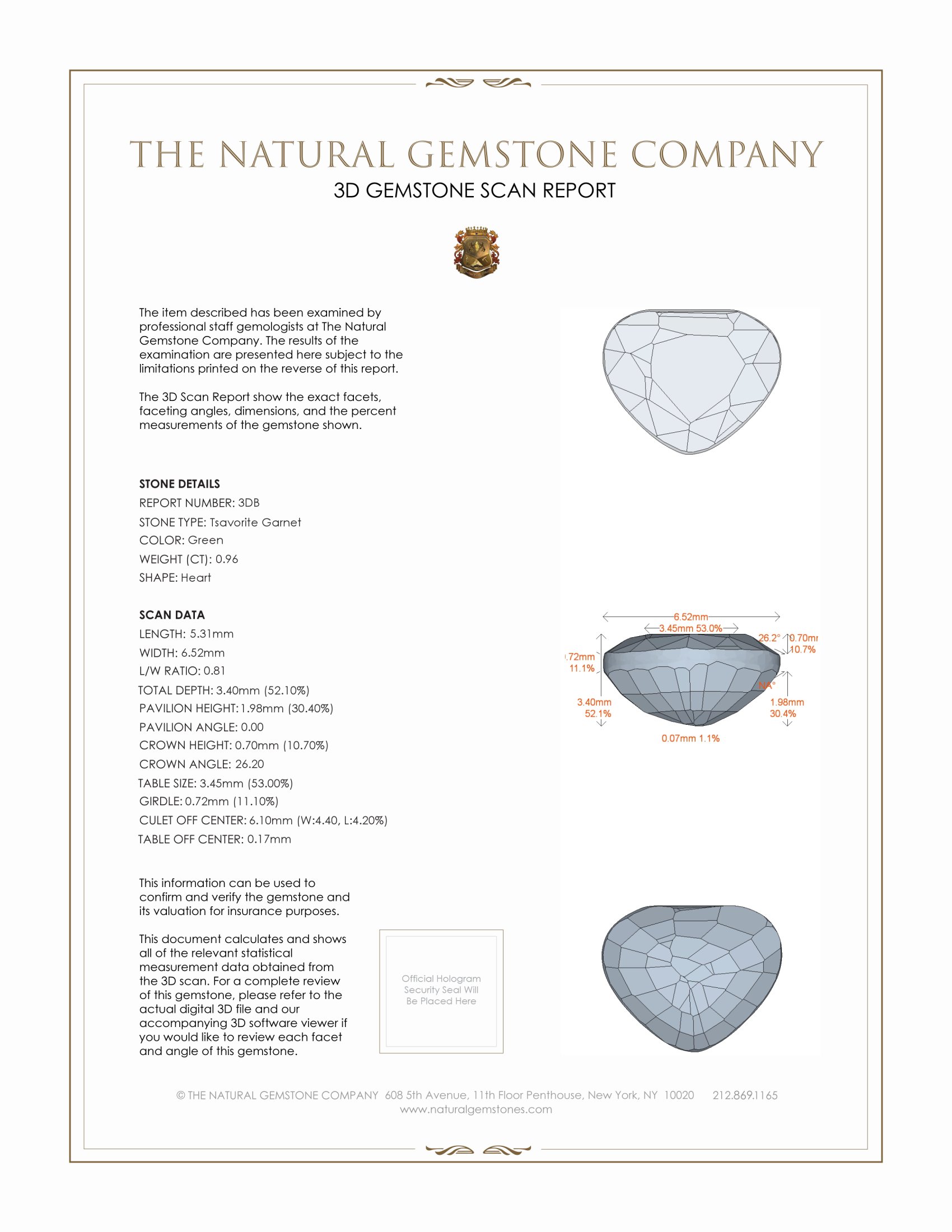 2.00 Ct.Tw. Tsavorite Garnet Pair from Madagascar
