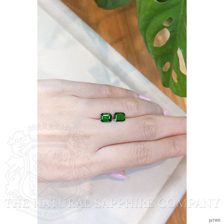 2.68 Ct.Tw. Tsavorite Garnet Pair from Madagascar