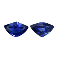 8.31&nbsp;Ct.Tw.Total Carat Weight Blue Sapphire Pair from Ceylon (Sri Lanka) Video