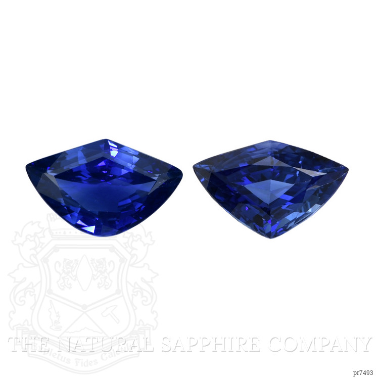 8.31 Ct.Tw. Blue Sapphire Pair from Ceylon (Sri Lanka)