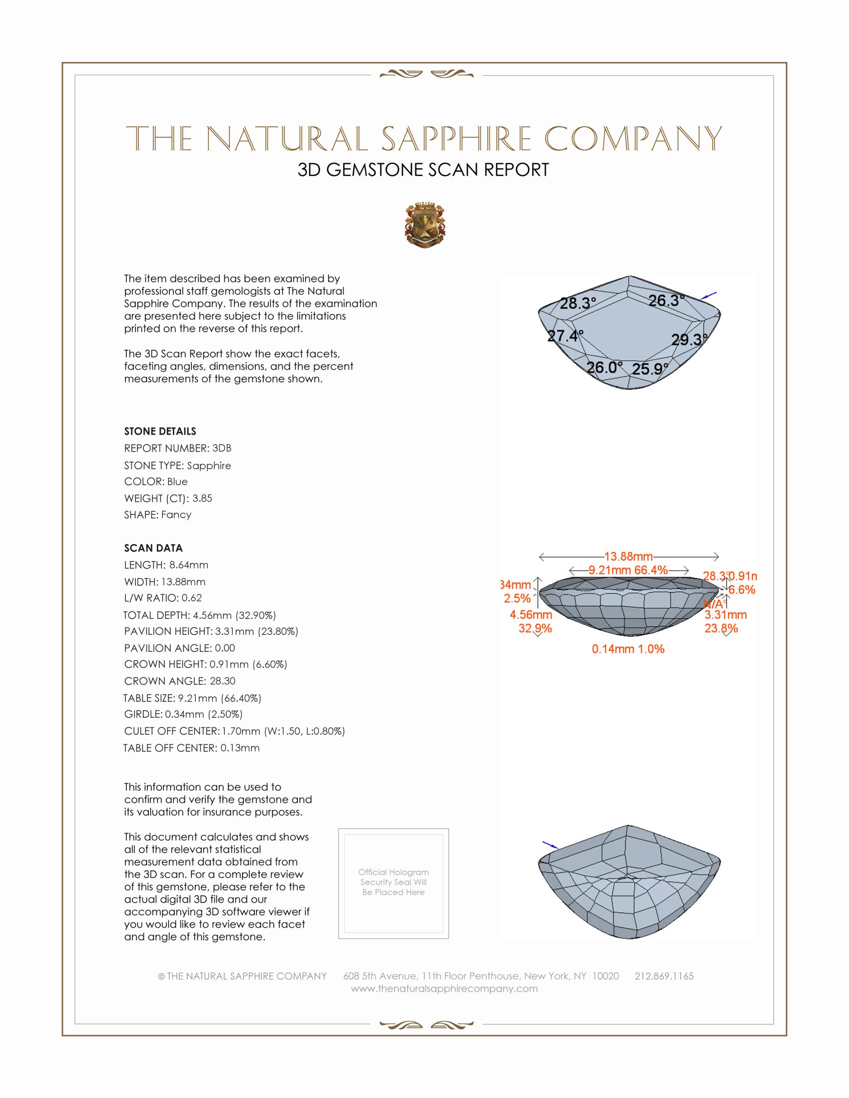 8.31 Ct.Tw. Blue Sapphire Pair from Ceylon (Sri Lanka)