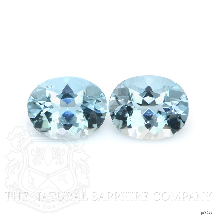 4.72 Ct.Tw. Aquamarine Pair from Brazil