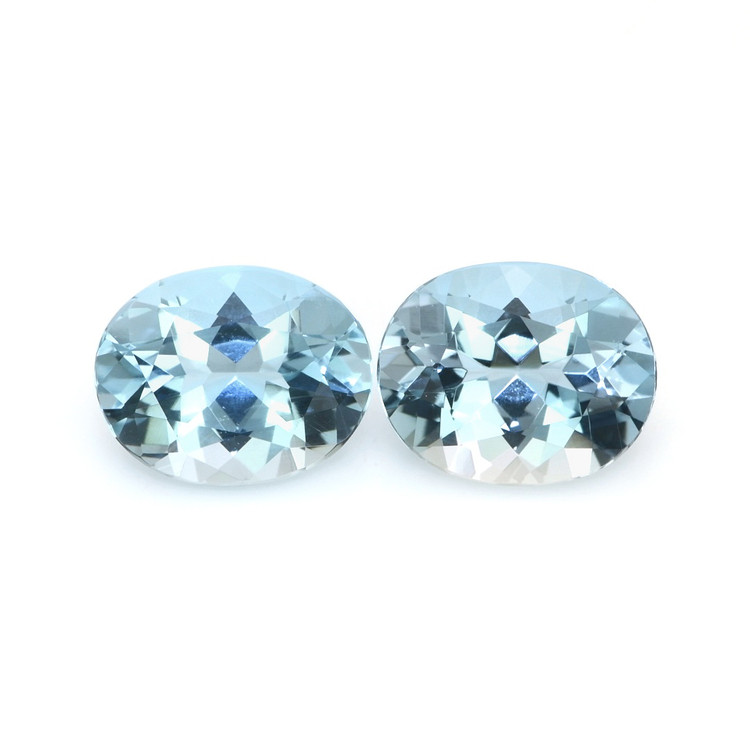 4.72 Ct.Tw. Aquamarine Pair from Brazil