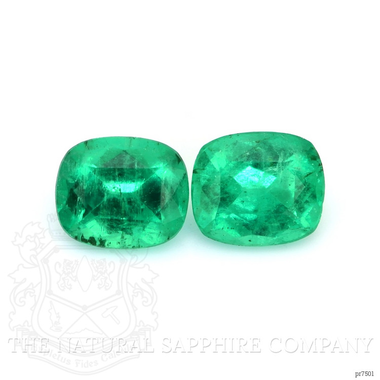 1.22 Ct.Tw. Emerald Pair from Afghanistan