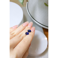 4.70&nbsp;Ct.Tw.Total Carat Weight Blue Sapphire Pair from Ceylon (Sri Lanka) Life Style