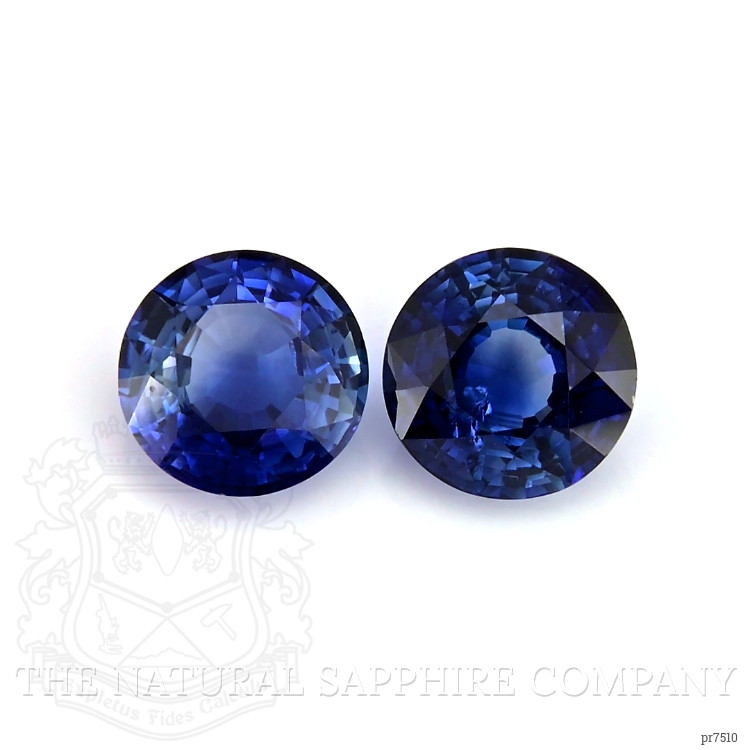 2.72 Ct.Tw. Blue Sapphire Pair from Ceylon (Sri Lanka)