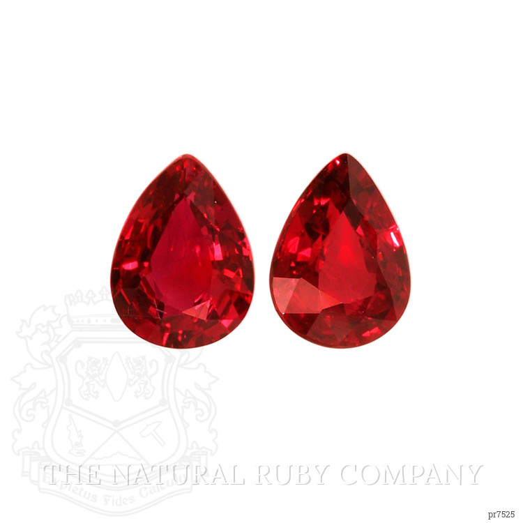 2.19 Ct.Tw. Ruby Pair from Mozambique