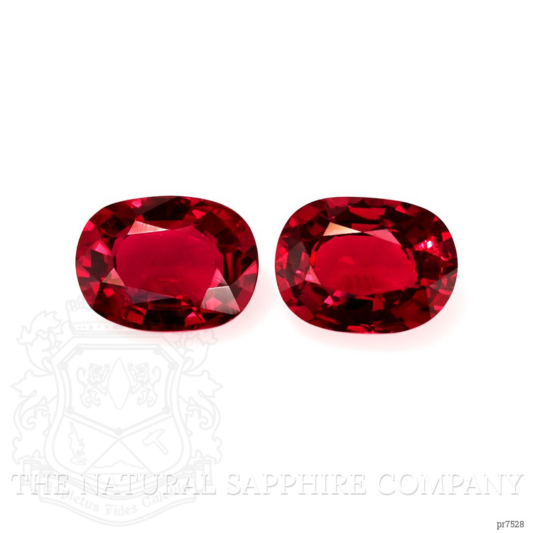 2.36 Ct.Tw. Ruby Pair from Mozambique
