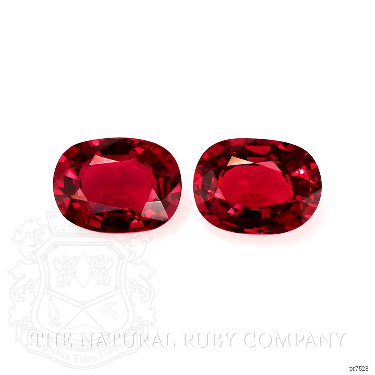 2.36 Ct.Tw. Ruby Pair from Mozambique