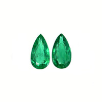 4.76 Ct.Tw.Total Carat Weight Emerald Pair from Zambia Video