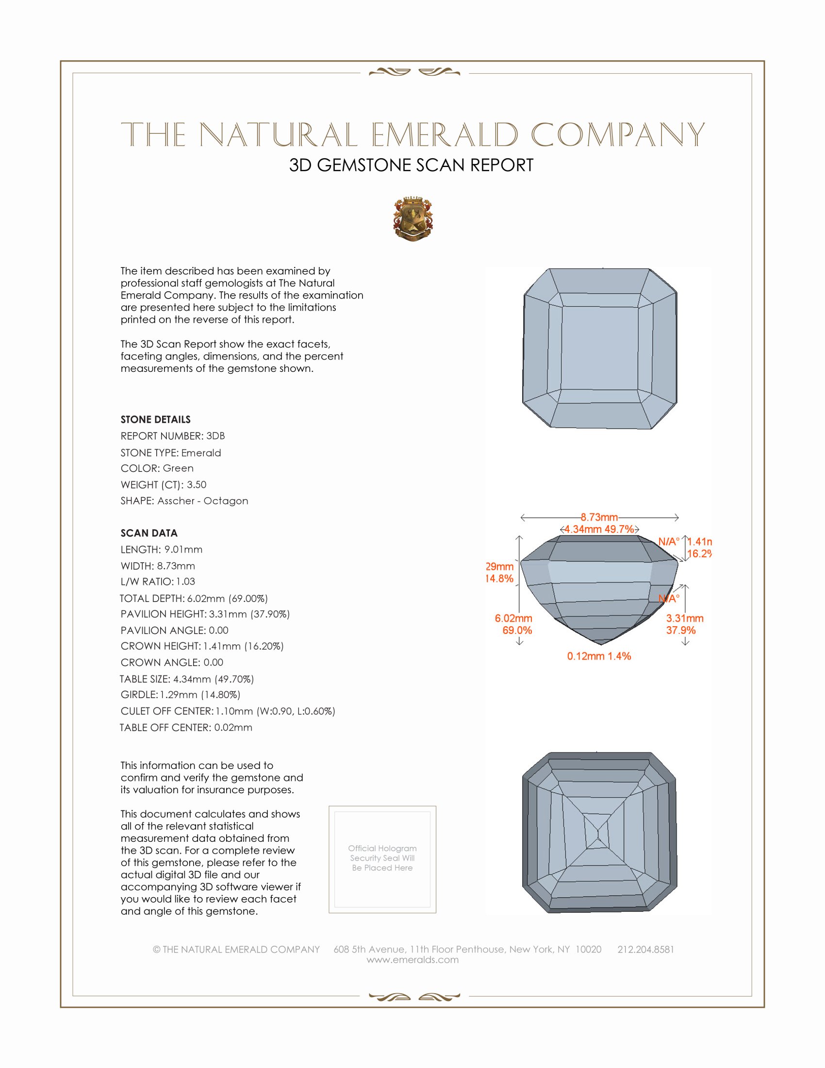 6.15 Ct.Tw. Emerald Pair from Zambia