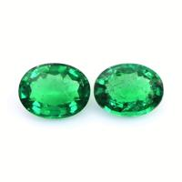 4.81 Ct.Tw.Total Carat Weight Emerald Pair from Zambia Video