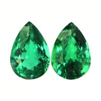 6.04 Ct.Tw.Total Carat Weight Emerald Pair from Zambia Video