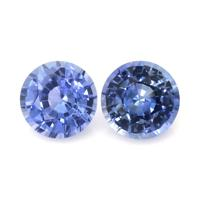 3.11&nbsp;Ct.Tw.Total Carat Weight Blue Sapphire Pair from Ceylon (Sri Lanka) Video