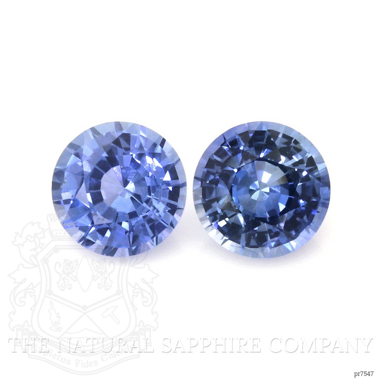 3.11 Ct.Tw. Blue Sapphire Pair from Ceylon (Sri Lanka)