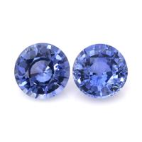 3.59&nbsp;Ct.Tw.Total Carat Weight Blue Sapphire Pair from Ceylon (Sri Lanka) Video