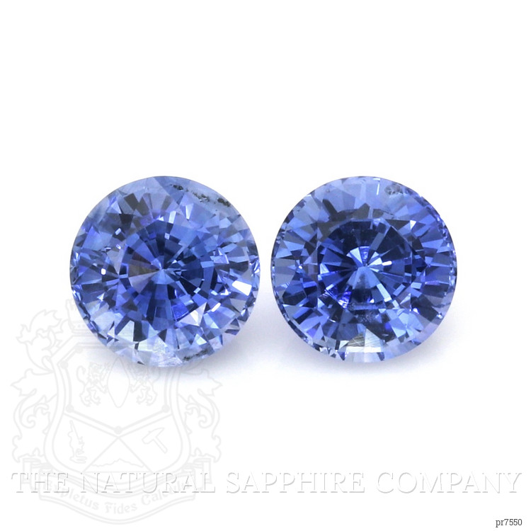 3.78 Ct.Tw. Blue Sapphire Pair from Ceylon (Sri Lanka)