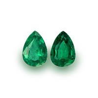 4.10 Ct.Tw.Total Carat Weight Emerald Pair from Zambia Video