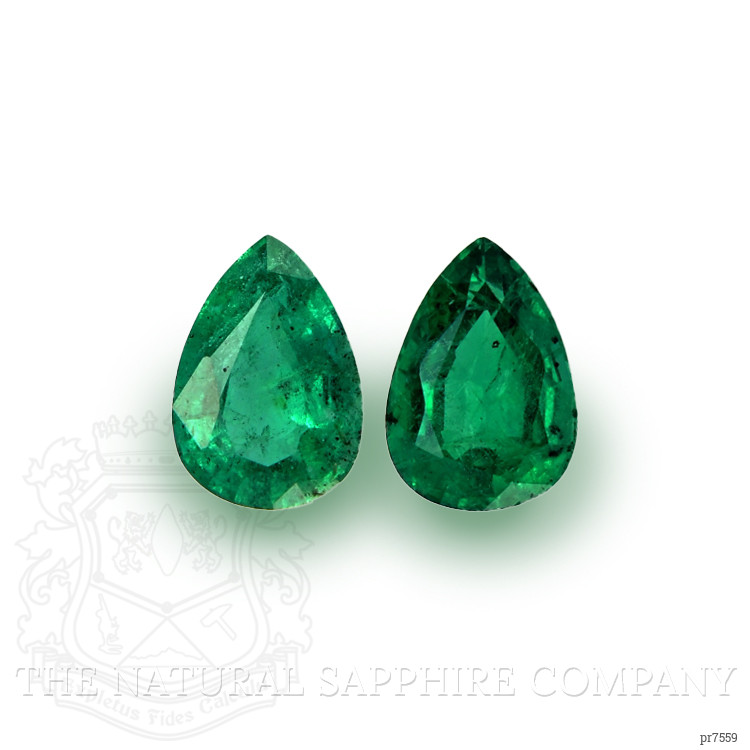 4.10 Ct.Tw. Emerald Pair from Zambia