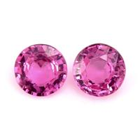 1.63&nbsp;Ct.Tw.Total Carat Weight Pink Sapphire Pair from Ceylon (Sri Lanka) Video
