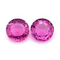 2.46&nbsp;Ct.Tw.Total Carat Weight Pink Sapphire Pair from Ceylon (Sri Lanka) Video