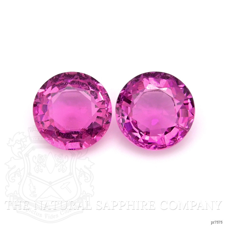 2.46 Ct.Tw. Pink Sapphire Pair from Ceylon (Sri Lanka)