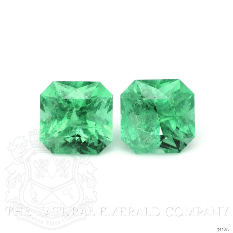 1.17 Ct.Tw. Emerald Pair from Zambia