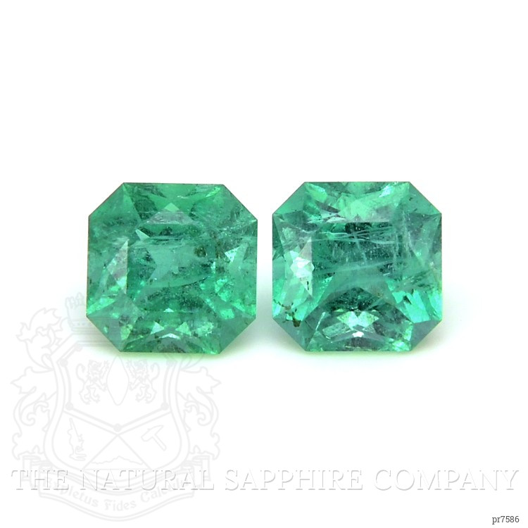 1.15 Ct.Tw. Emerald Pair from Brazil