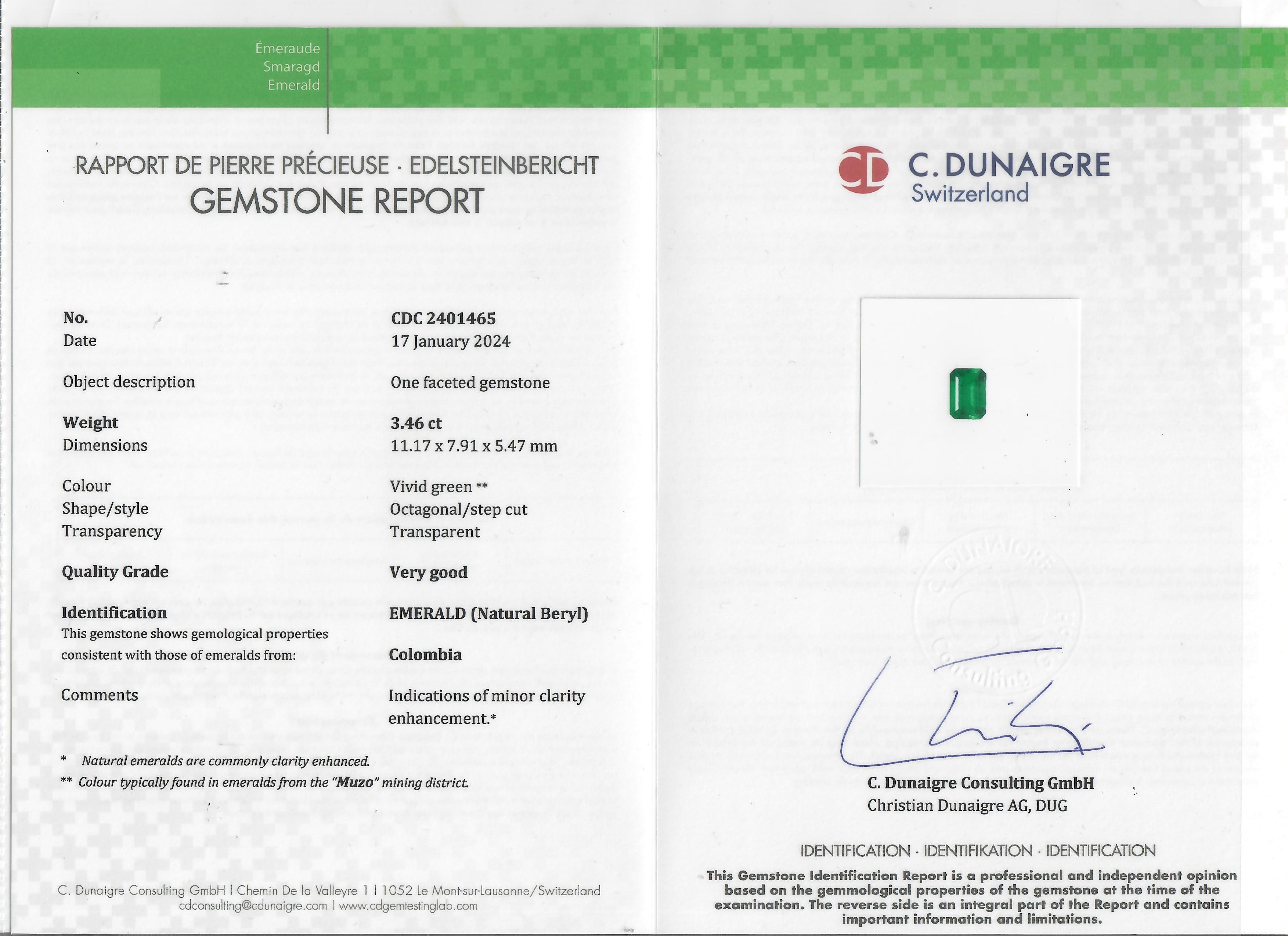 6.89 Ct.Tw. Emerald Pair from Colombia