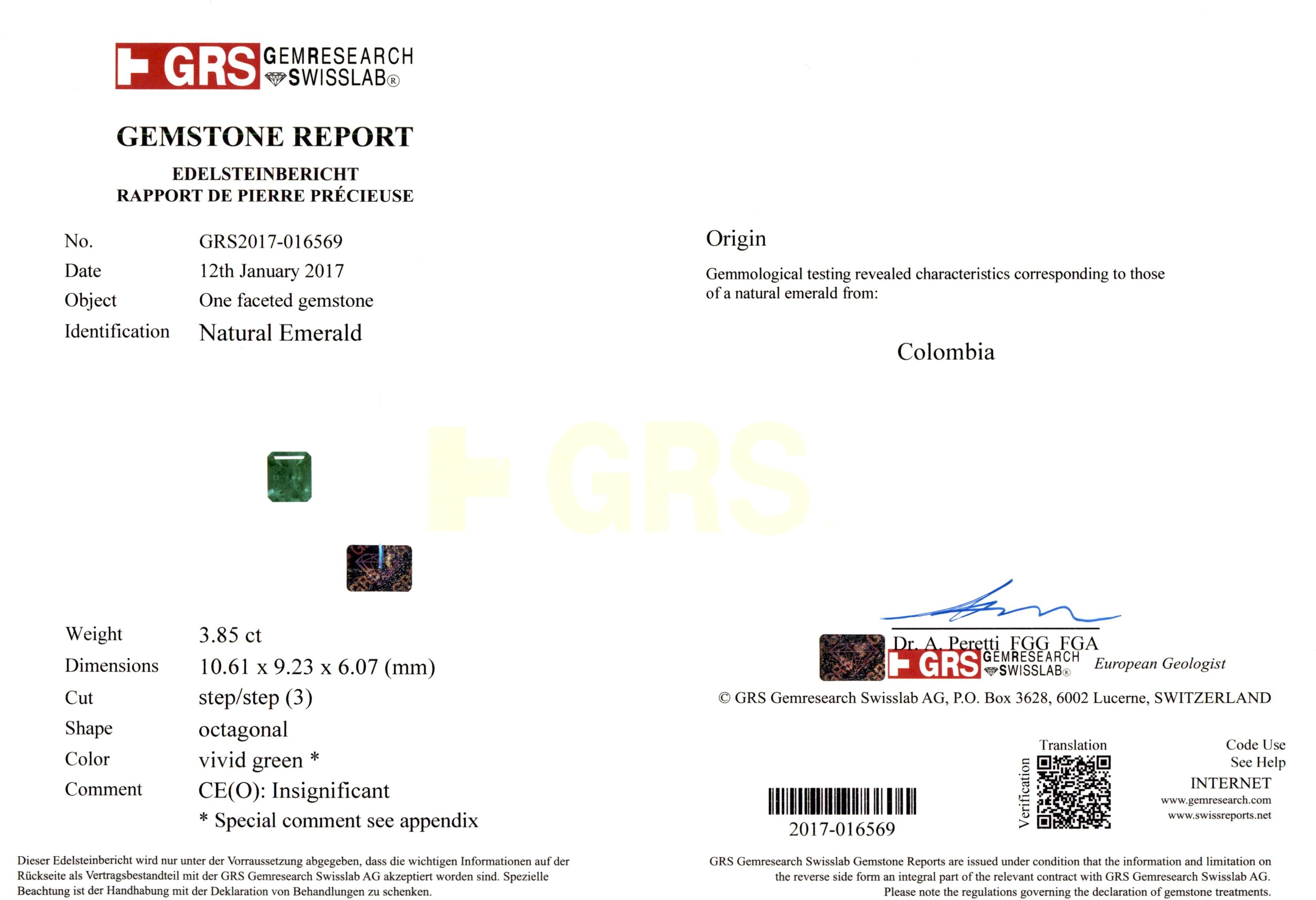 7.15 Ct.Tw. Emerald Pair from Colombia