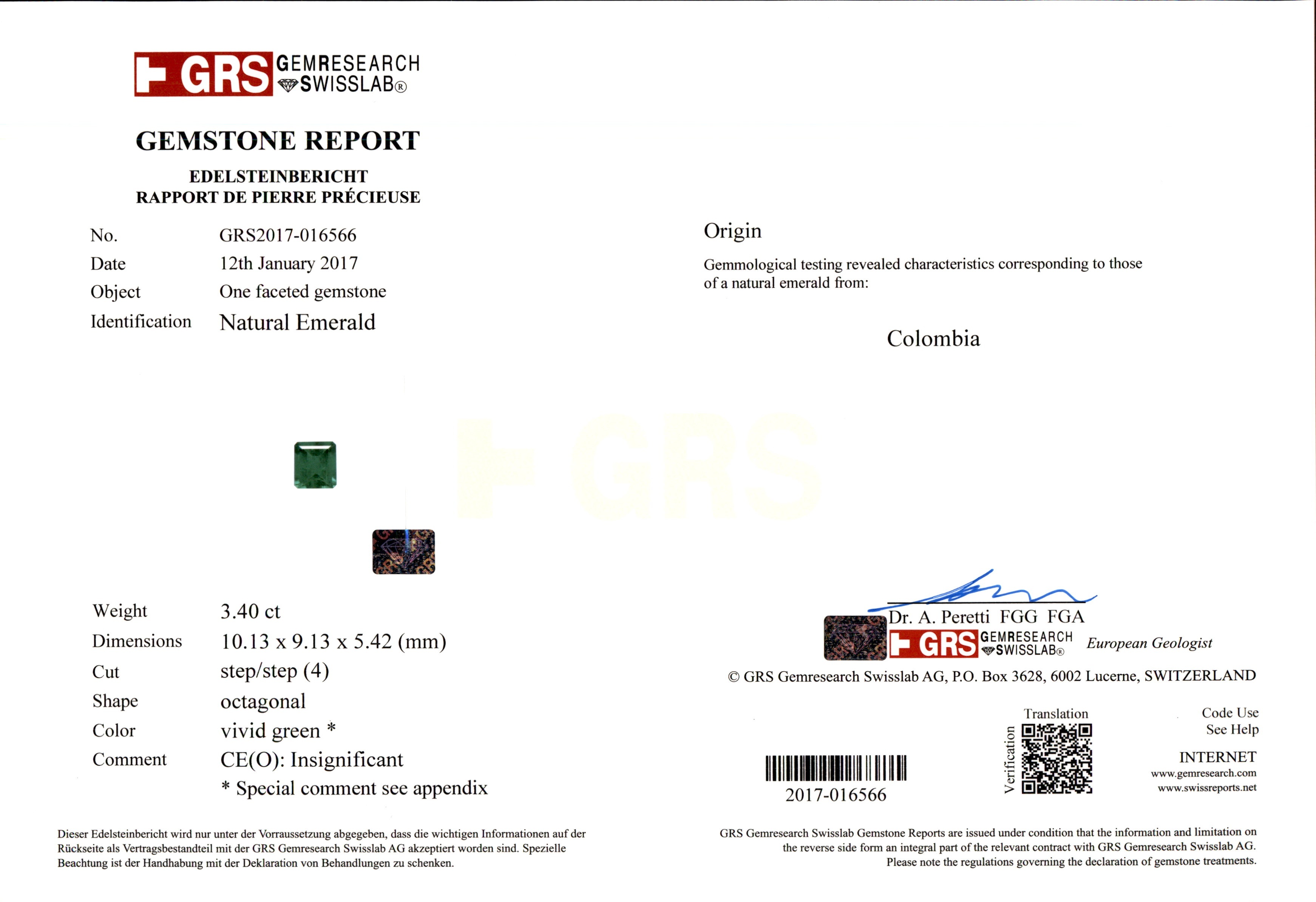 7.15 Ct.Tw. Emerald Pair from Colombia