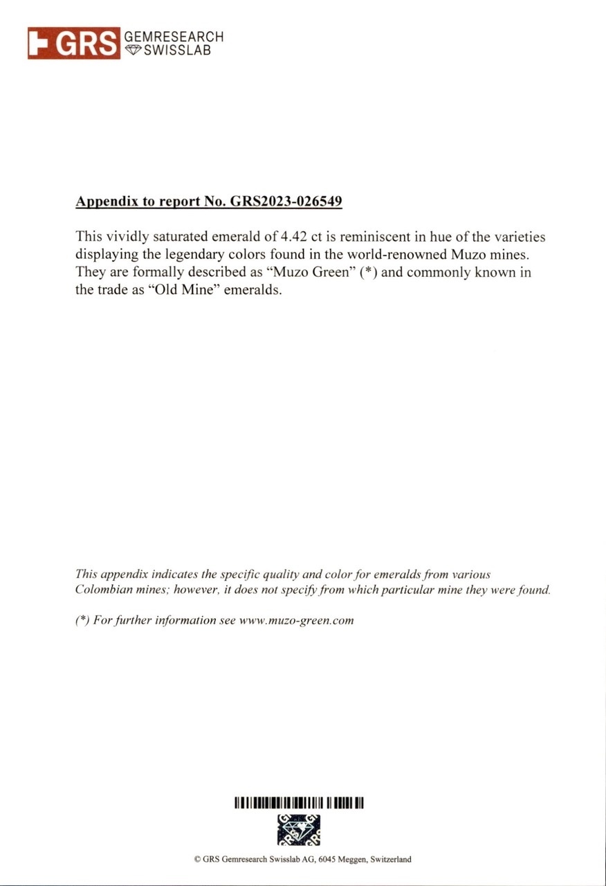 8.72 Ct.Tw. Emerald Pair from Colombia