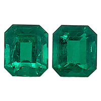 8.72 Ct.Tw.Total Carat Weight Emerald Pair from Colombia Video