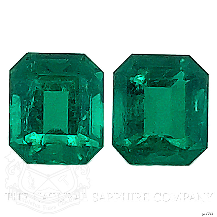 8.72 Ct.Tw. Emerald Pair from Colombia