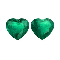 12.03 Ct.Tw.Total Carat Weight Emerald Pair from Colombia Video