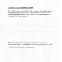 17.84 Ct.Tw.Total Carat Weight Emerald Pair from Colombia Scan Report