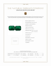 17.84 Ct.Tw.Total Carat Weight Emerald Pair from Colombia Scan Report