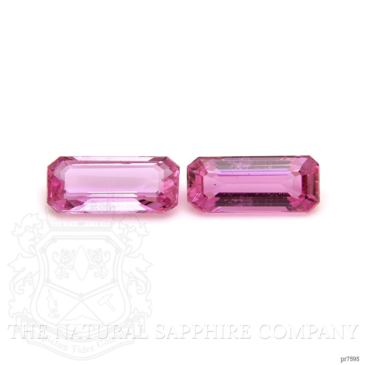 4.30 Ct.Tw. Pink Sapphire Pair from Ceylon (Sri Lanka)