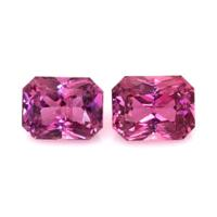 4.39&nbsp;Ct.Tw.Total Carat Weight Pink Sapphire Pair from Ceylon (Sri Lanka) Video
