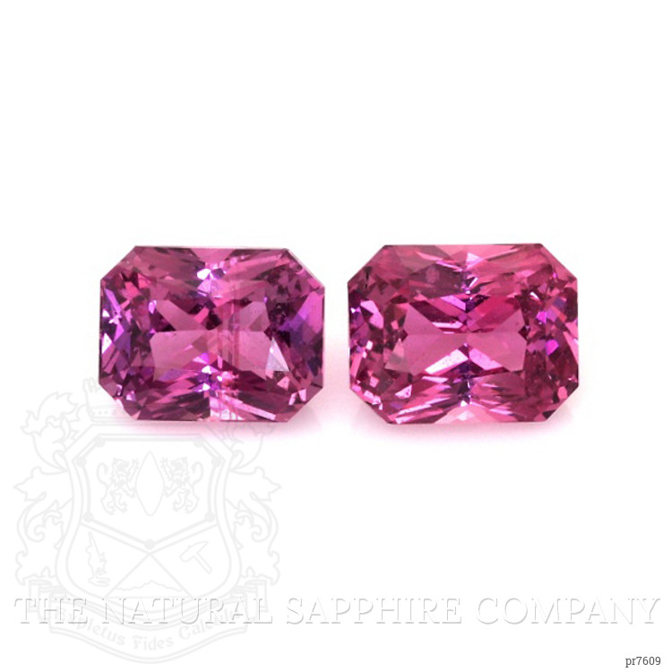 4.39 Ct.Tw. Pink Sapphire Pair from Ceylon (Sri Lanka)