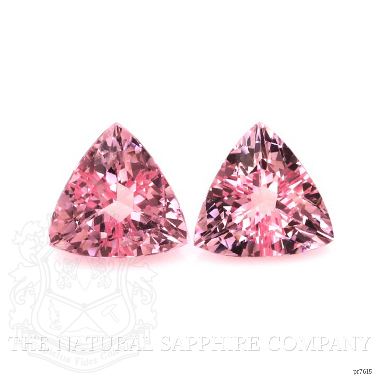7.46 Ct.Tw. Morganite Pair from Brazil