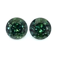 3.13&nbsp;Ct.Tw.Total Carat Weight Bluish Green Sapphire Pair from Ceylon (Sri Lanka) Video