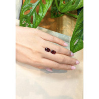 5.31 Ct.Tw.Total Carat Weight Ruby Pair from Mozambique Life Style