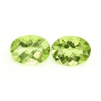 2.66&nbsp;Ct.Tw.Total Carat Weight Peridot Pair from Ceylon (Sri Lanka) Video