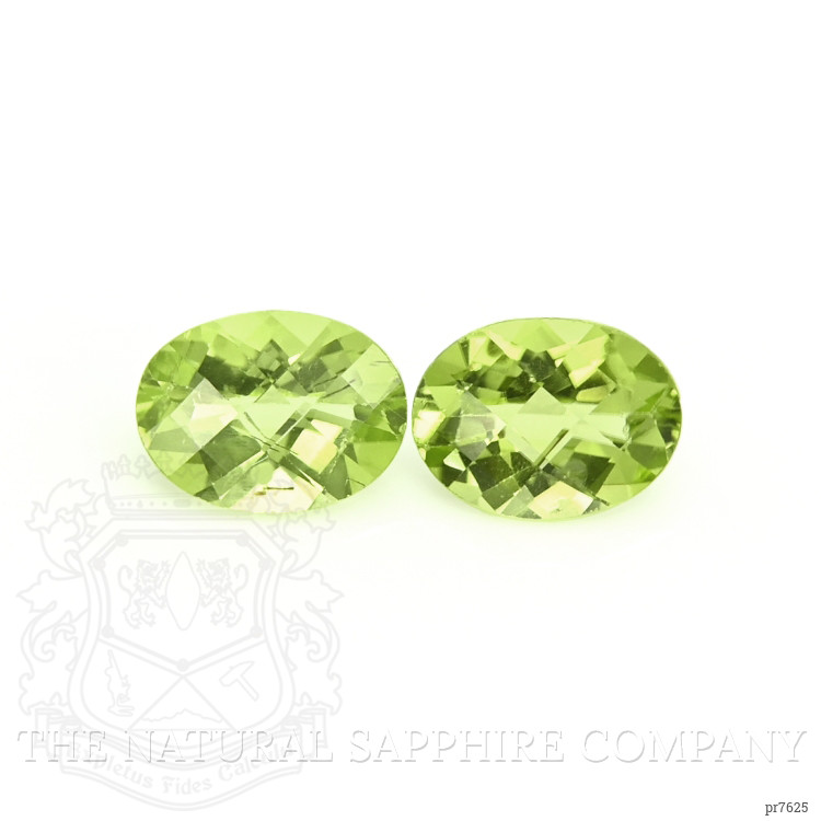 2.66 Ct.Tw. Peridot Pair from Ceylon (Sri Lanka)