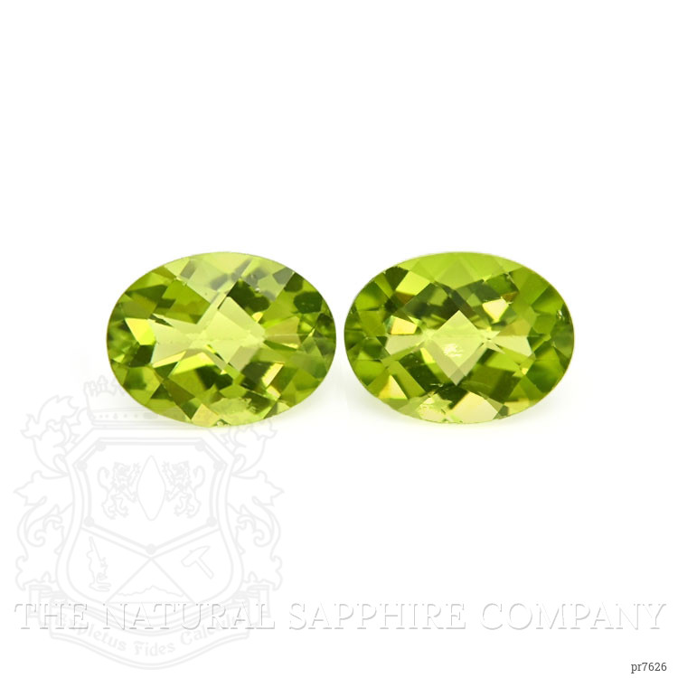 2.43 Ct.Tw. Peridot Pair from Ceylon (Sri Lanka)