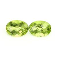 2.53&nbsp;Ct.Tw.Total Carat Weight Peridot Pair from Ceylon (Sri Lanka) Video