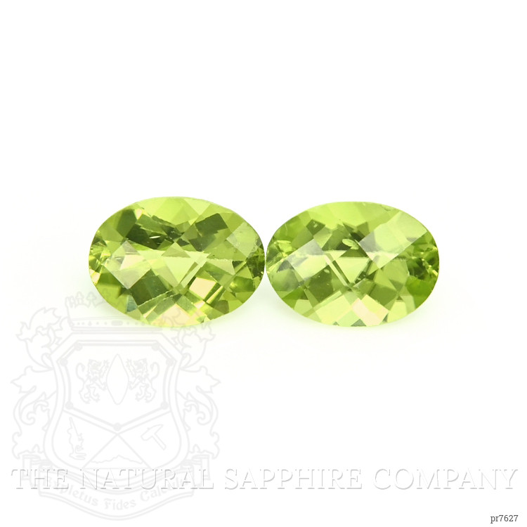 2.53 Ct.Tw. Peridot Pair from Ceylon (Sri Lanka)