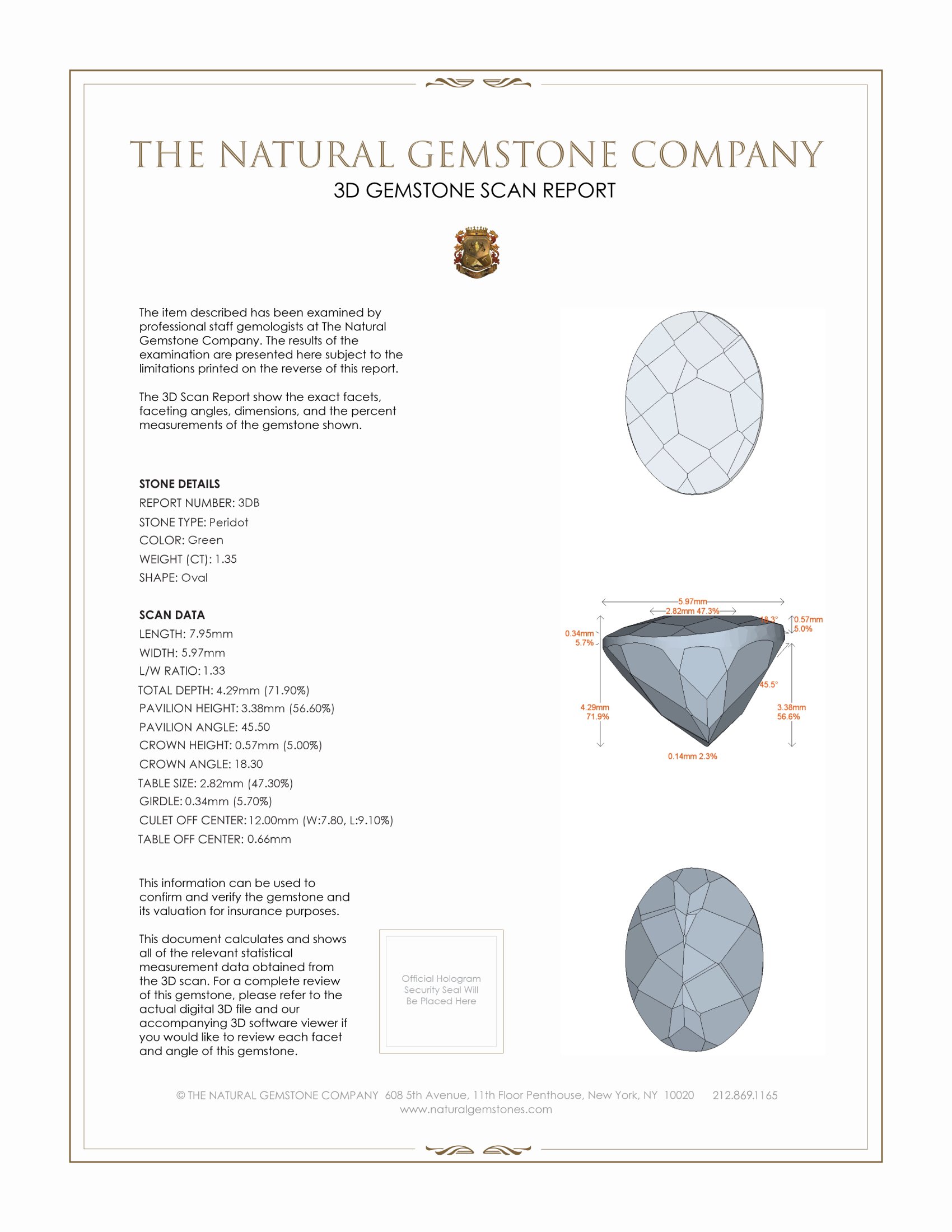 2.75 Ct.Tw. Peridot Pair from Ceylon (Sri Lanka)