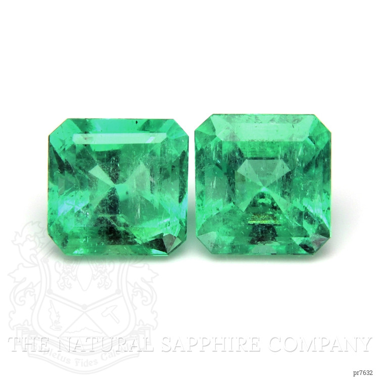 13.45 Ct.Tw. Emerald Pair from Colombia